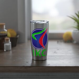 IKC Vagabond 20oz Tumbler – Insulated Travel Mug for Balance, Adventure & Everyday Wellness